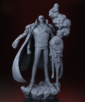 Figurka druk 3D żywica " Sakazuki One Piece "- 120 mm