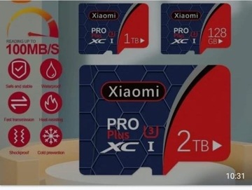 Karta pamięci Xiaomi PRO+adapter 2 TB