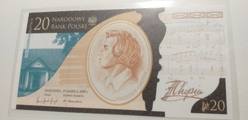 20 ZŁ FRYDERYK CHOPIN 