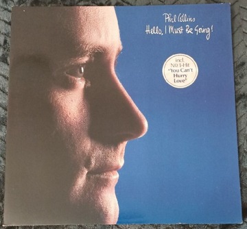 PHIL COLLINS Hello, I Must Be Going LP 1982 EX+++