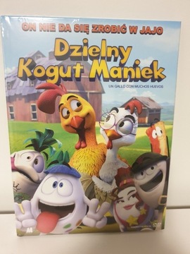 Dzielny kogut Maniek - film na płycie DVD