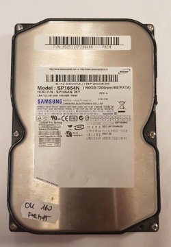 Dysk Twardy HDD IDE ATA Samsung SP1654N 160 GB