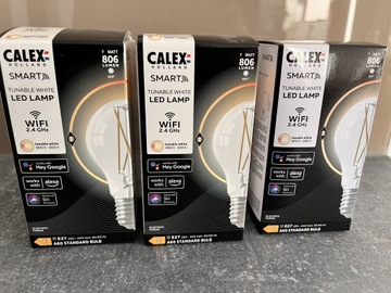 CALEX SMART Tuya E27 żarówka WiFi LED