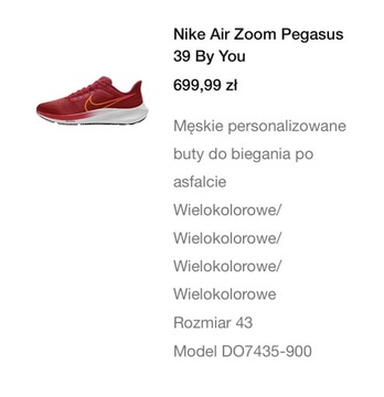 Nike Air Zoom Pegasus 39 By You