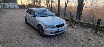 BMW E46 320d, 198 KM, kolor srebrny