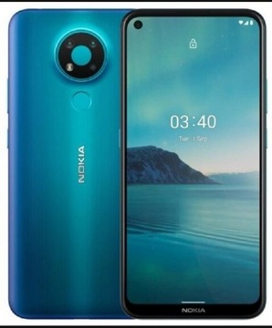 Nokia 3.4 3/64 GB niebieska, długo trzyma bateria.