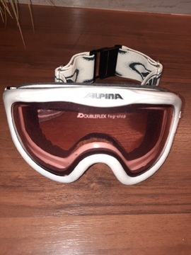 Alpina gogle okulary narciarskie doubleflex fog-stop