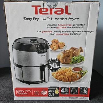 Frytkownica beztłuszczowa Tefal EY201D 1500W 4,2l