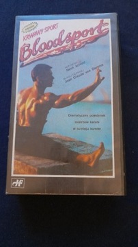 Krwawy Sport JCVD vhs