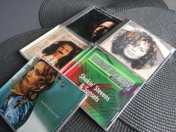 Madonna ,Janet Jackson i inne 8 sztuk CD