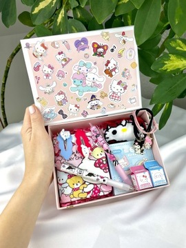 Gotowy box prezentowy hello kitty sanrio dziecko