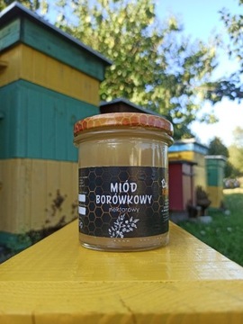 Miód Borówkowy 400g