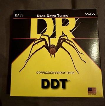 Struny do basu DR DDT5-55 - NOWE 