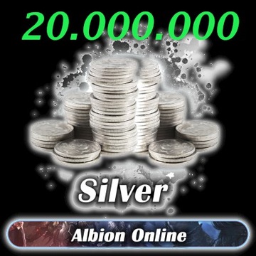 Albion Online Srebro 20.000.000 Silver 20kk Coins