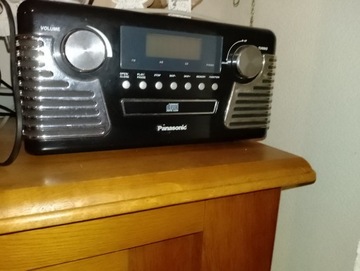 Radio Panasonic z odtwarzaczem CD