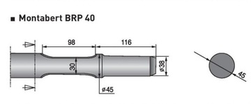 GROT MŁOT MONTABERT BRP 40