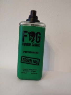 Frankie garage sporty fragrance 100ml green Tag