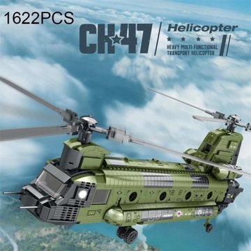 Duży Helikopter transportowych -Mega zabawka 