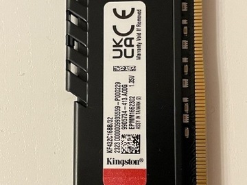 Pamięć RAM KINGSTON Fury Beast 32GB 3200MHz DDR4