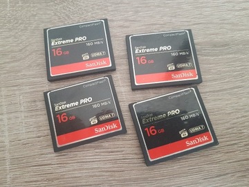 4X Karta SanDisk CF Extreme PRO 16GB 160MB/s UDMA 