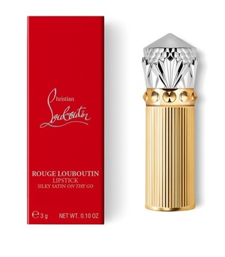 LOUBOUTIN Rouge Silky Satin On The Go Pomadka 111