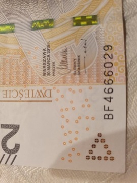 Banknot 200 zł z 666