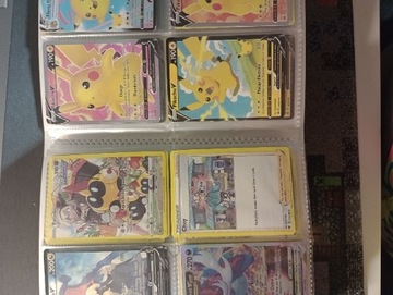 Karty Pokemon plus albumy - ponad 200 kart