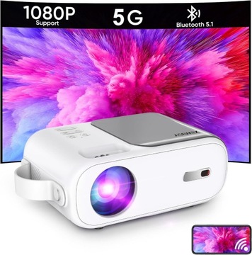 Mini projektor LED 5G XIWBSY, Bluetooth