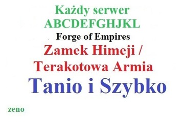 Forge of Empires FOE Zamek Himeji TA