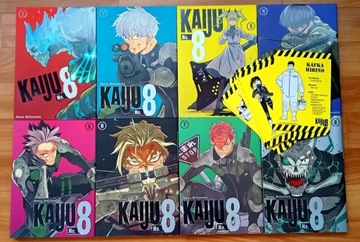 Kaiju no.8 1-8 PL gratis KARTY KOLEKCJONERSKIE