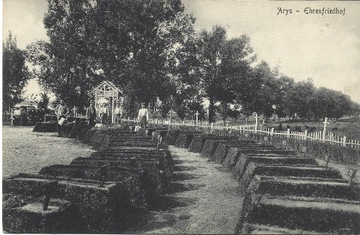 Cmentarz wojenny Orzysz Ehrenfriedhof Arys