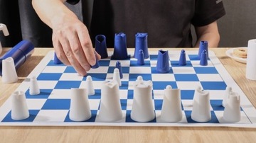 Szachy w tubie szachy warcaby przenośne planszówka