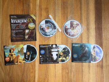 IMAGINE FX. 6x CD do magazynu. Grafika.