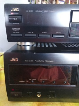 Amplituner JVC RX-554R + CD Player JVC XL-Z132