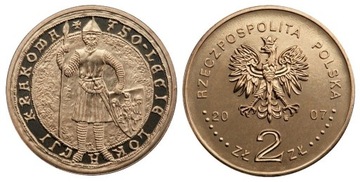 2 zł 750-lecie lokacji Krakowa 2007