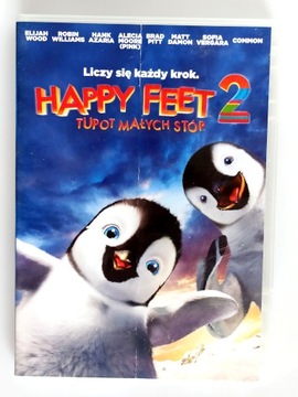 Tupot małych stóp 2 Happy Feet 2 film DVD płyta