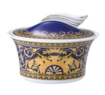 Cukiernica Rosenthal Versace Medusa Blue jak nowa