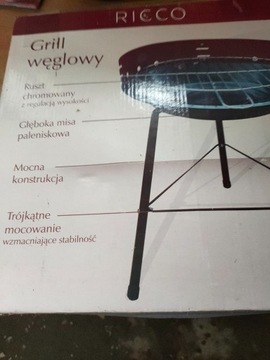 Grill ogrodowy rozkładany