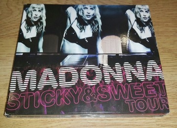 MADONNA STICKY & SWEET TOUR CD + DVD Bonus 