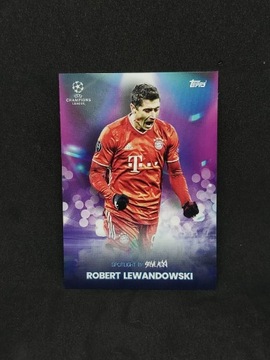 Karta Piłkarska Topps Robert Lewandowski Bayern 
