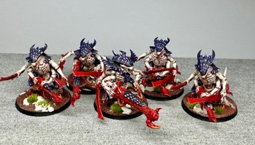 Warhammer:Tyranid warriors 3x (Pro Painted)