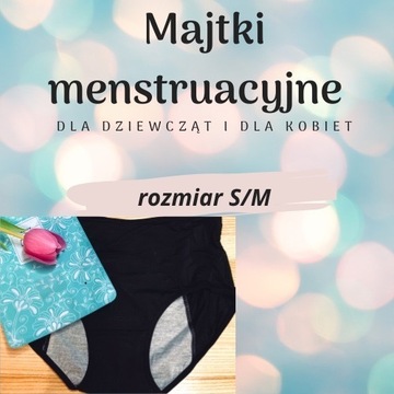 Super majtki, figi menstruacyjne  -kolory 