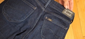 Spodnie lee originals jeansy skiny