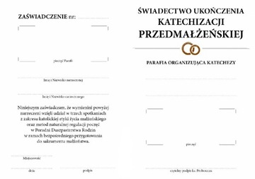 Nauki przedmałżeńskie z poradnią rodzinną 