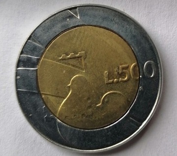 San Marino - 500 lira - 1990r.