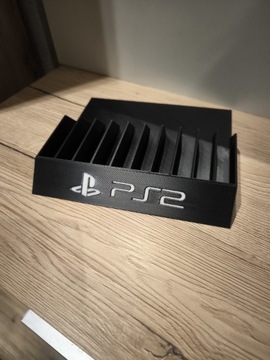 Stojak podstawka na gry PS2 