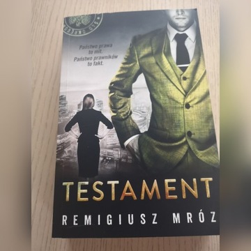 Remigiusz Mróz Testament seria z Chyłką