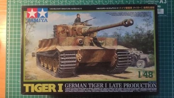 Model czołgu Tamiya 1:48 Pz.Kpfw.VI Tiger I 