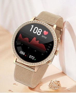 SMARTWATCH ZEGAREK DAMSKI SAMSUNG HUAWEI IPHONE 