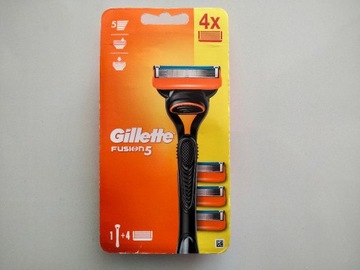 Maszynka Gillette Fusion 5 + 4 wkłady